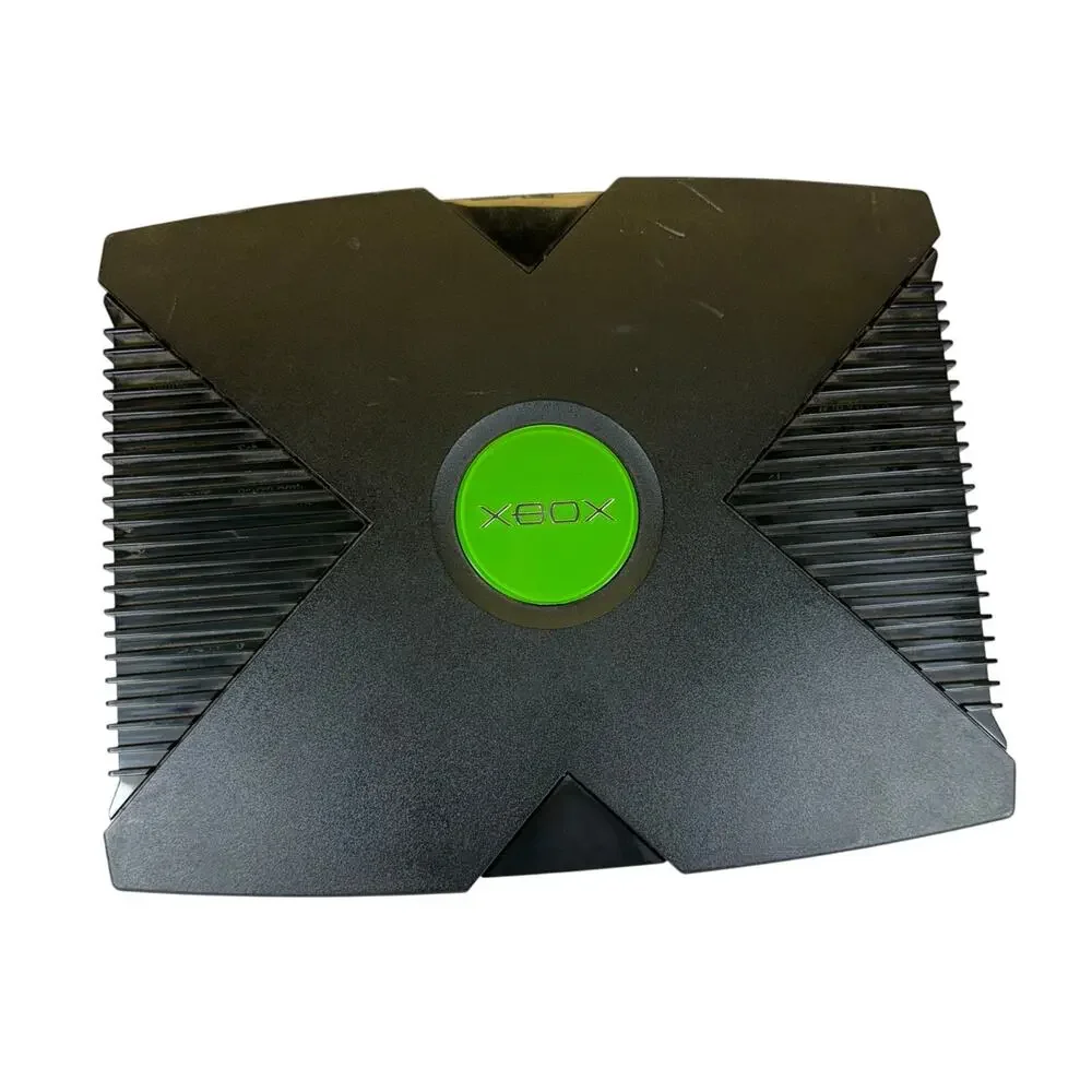 Microsoft Original Xbox For Parts And Repair, Power On, Disc Driver Stuck